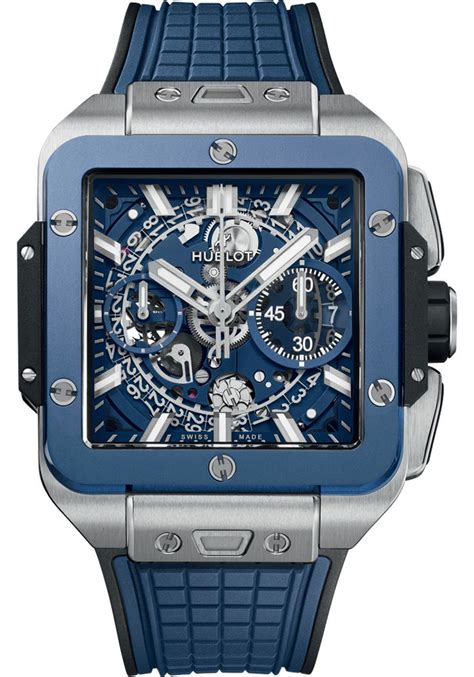 hublot unico titanium bracelet|Hublot square bang titanium.